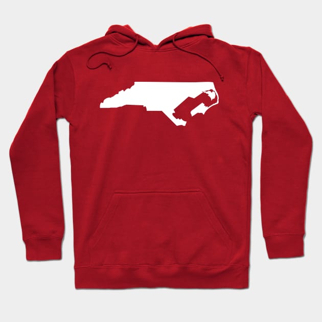 North Carolina Jeep State Dark Hoodie by charlescheshire